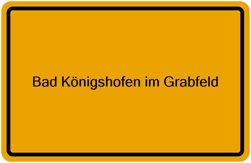 Handelsregister Bad Königshofen im Grabfeld